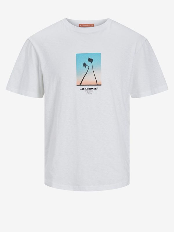 Jack & Jones Jack & Jones Aruba T-shirt Byal