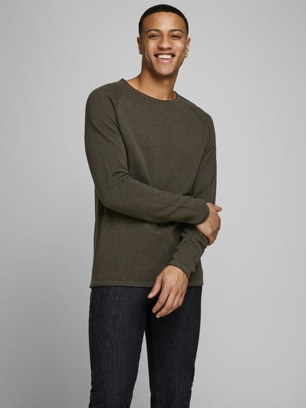 Jack & Jones Jack & Jones Ehill Пуловер Zelen