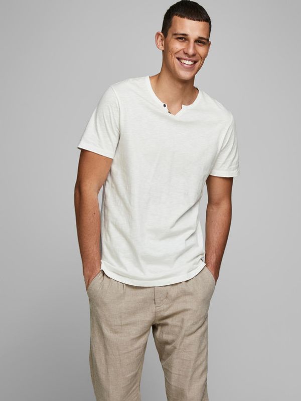 Jack & Jones Jack & Jones Esplit Тениска Byal