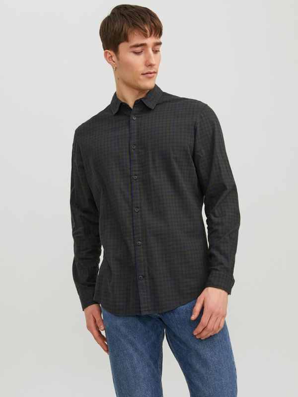 Jack & Jones Jack & Jones Gingham Риза Zelen