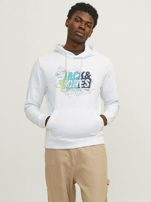 Jack & Jones Jack & Jones Map Sweatshirt Byal