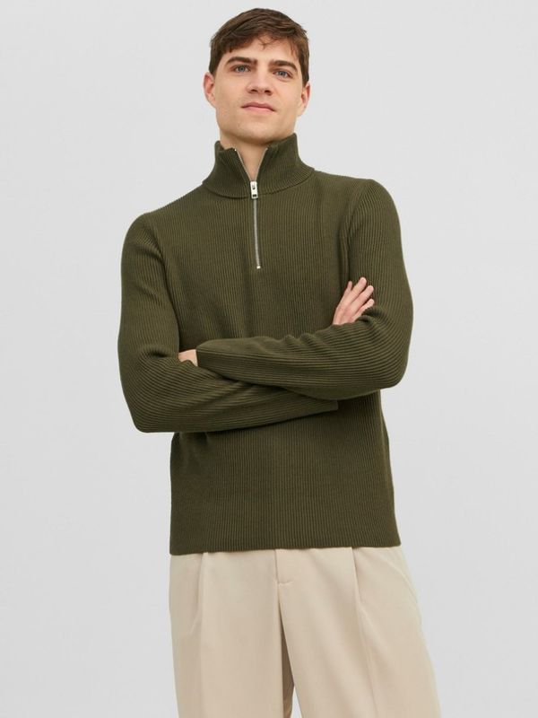 Jack & Jones Jack & Jones Perfect Пуловер Zelen