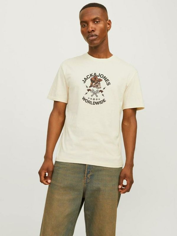 Jack & Jones Jack & Jones Seven T-shirt Byal