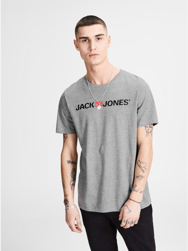 Jack & Jones Jack & Jones T-shirt Siv