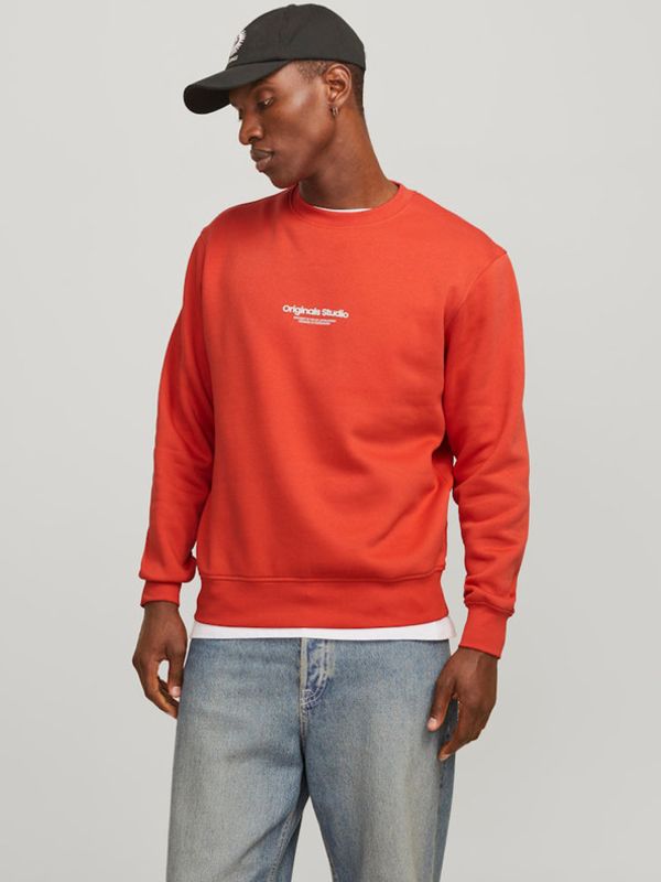 Jack & Jones Jack & Jones Vesterbro Sweatshirt Oranzhev