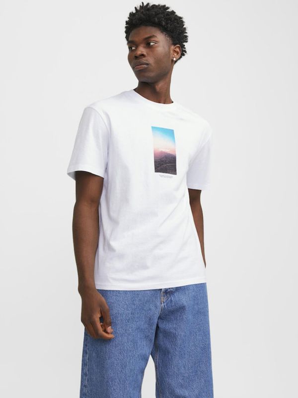 Jack & Jones Jack & Jones Vesterbro T-shirt Byal