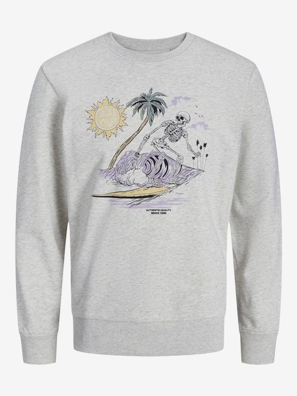 Jack & Jones Jack & Jones Zion Sweatshirt Siv