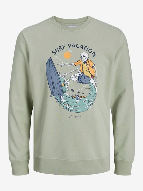 Jack & Jones Jack & Jones Zion Sweatshirt Zelen