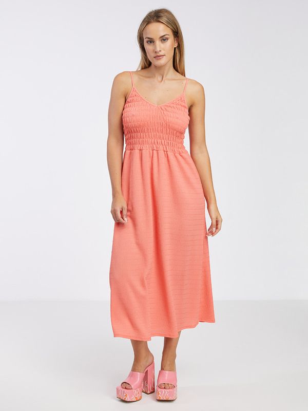 Jacqueline de Yong Jacqueline de Yong Merle Рокля Cherven