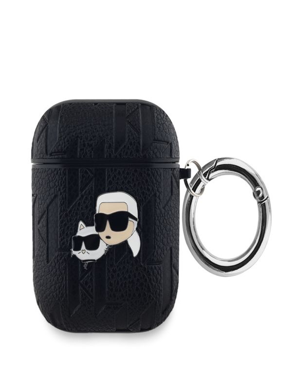 Karl Lagerfeld Karl Lagerfeld AirPods 1/2 Black Калъф Cheren