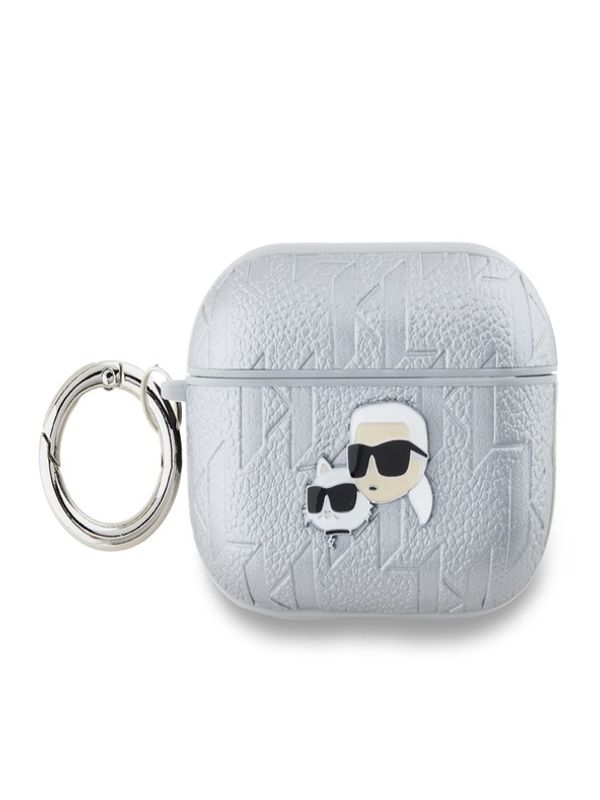 Karl Lagerfeld Karl Lagerfeld AirPods Pro 2 Silver Калъф Srebaren
