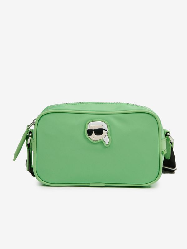 Karl Lagerfeld Karl Lagerfeld Ikonik 2.0 Camera Bag Дамска чанта Zelen