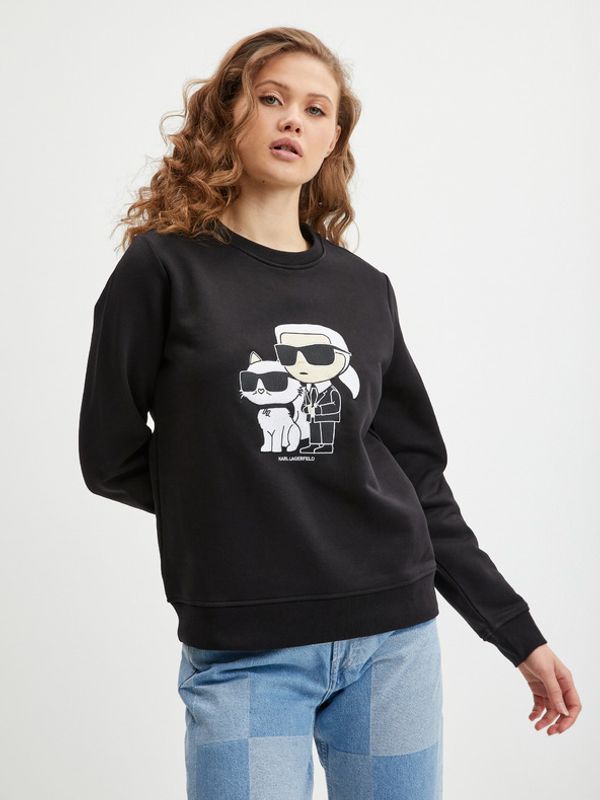 Karl Lagerfeld Karl Lagerfeld Ikonik Sweatshirt Cheren