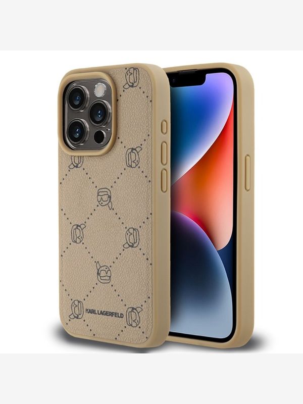 Karl Lagerfeld Karl Lagerfeld iPhone 15 Pro Калъф за телефон Bezhov