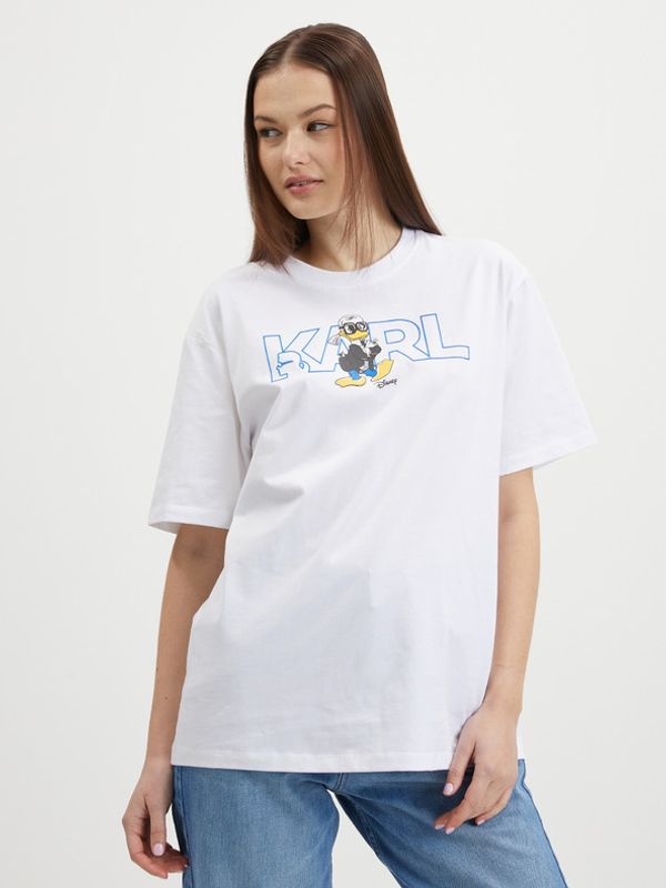 Karl Lagerfeld Karl Lagerfeld Karl Lagerfeld x Disney T-shirt Byal