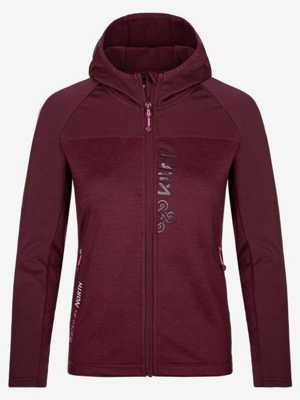 Kilpi Kilpi Layana-W Sweatshirt Cherven