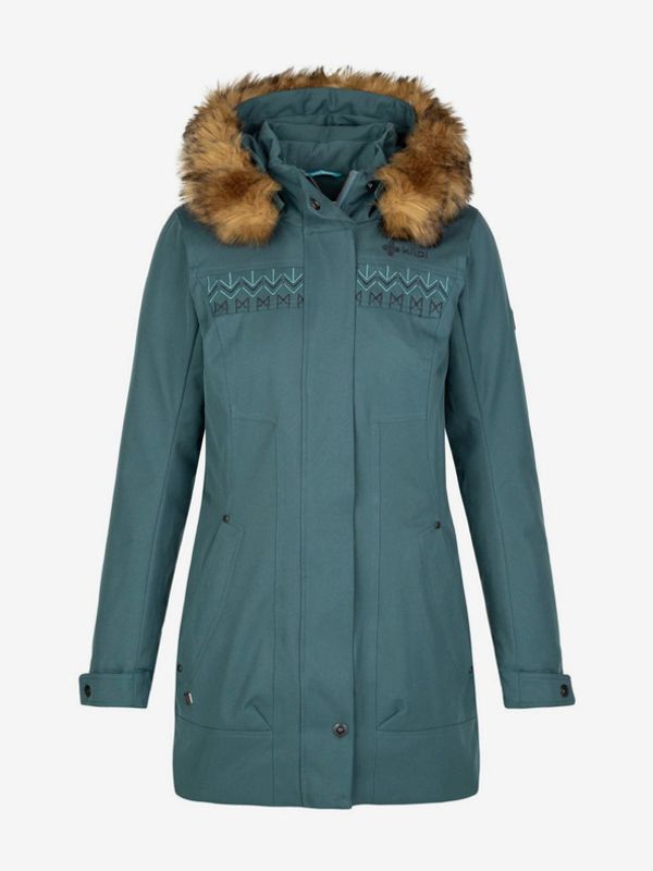Kilpi Kilpi Peru-W Палто Zelen