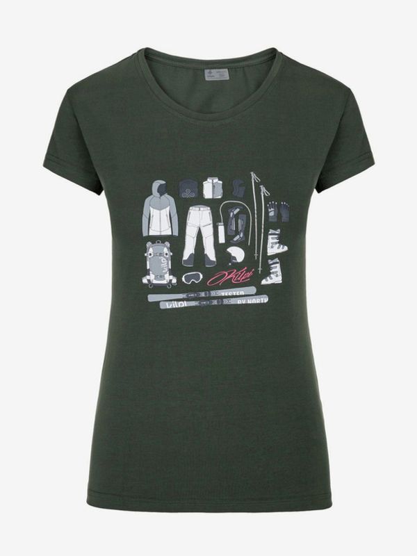 Kilpi Kilpi Tornes T-shirt Zelen