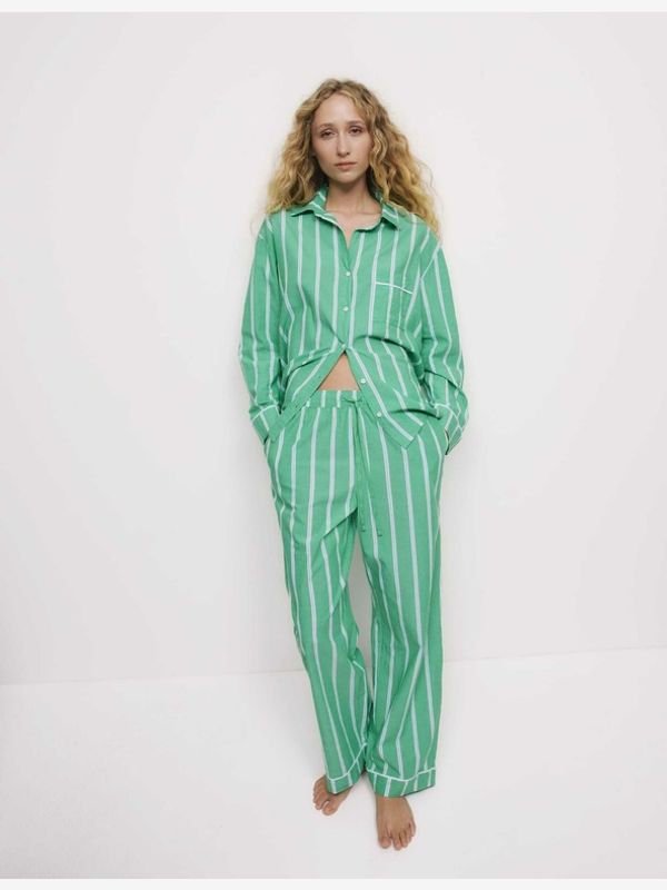 Marks & Spencer Marks & Spencer Панталон за сън Zelen