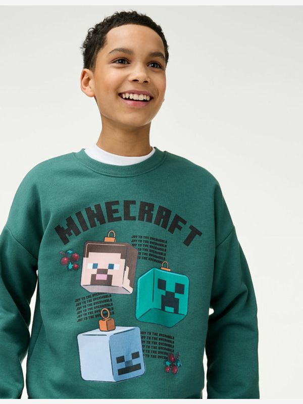 Marks & Spencer Marks & Spencer Суитшърт детски Zelen