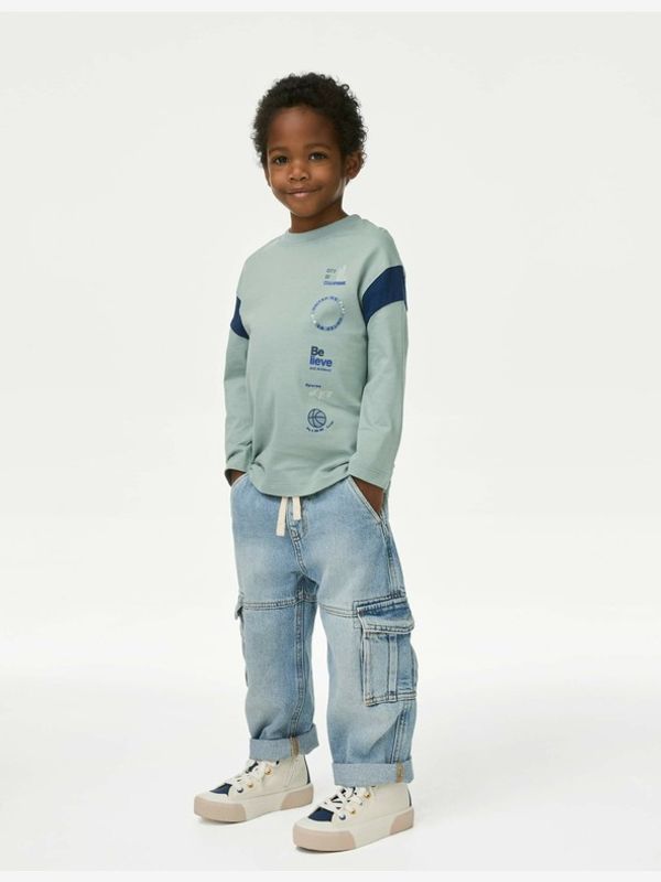 Marks & Spencer Marks & Spencer Тениска детски Zelen