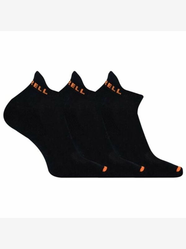 Merrell Merrell Cushioned Cotton Low Cut Tab Чорапи 3 чифта Cheren
