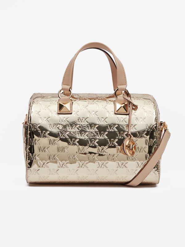 Michael Kors Michael Kors Grayson Duffle Дамска чанта Zlaten