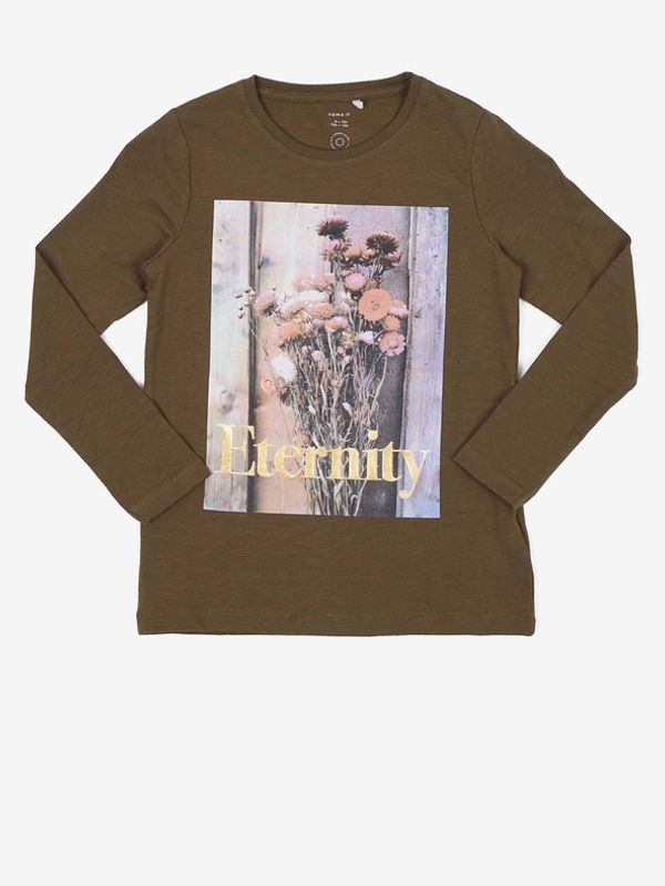 name it name it Ozem Тениска детски Zelen