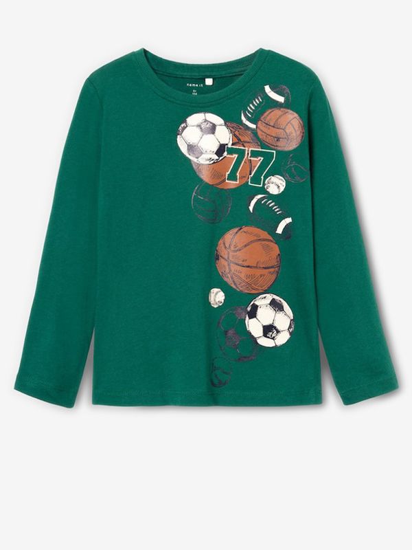 name it name it Ricko Тениска детски Zelen