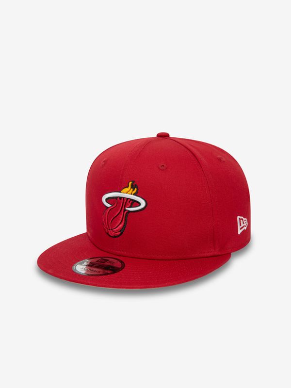 New Era New Era Miami Heat NBA Rear Logo 9Fifty Cap Cherven