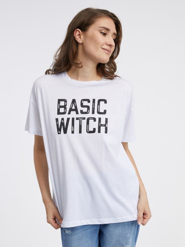 Noisy May Noisy May Mathilde T-shirt Byal