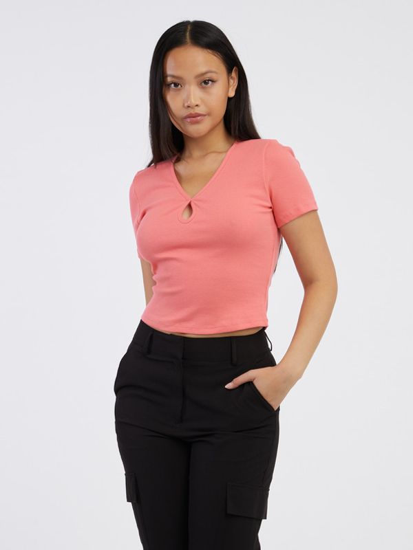 Noisy May Noisy May Maya T-shirt Cherven