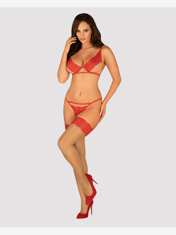 Obsessive Obsessive Mellania Комплект Cherven