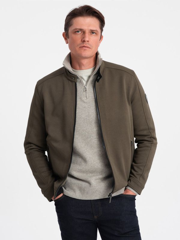 Ombre Clothing Ombre Clothing BIKER Яке Zelen