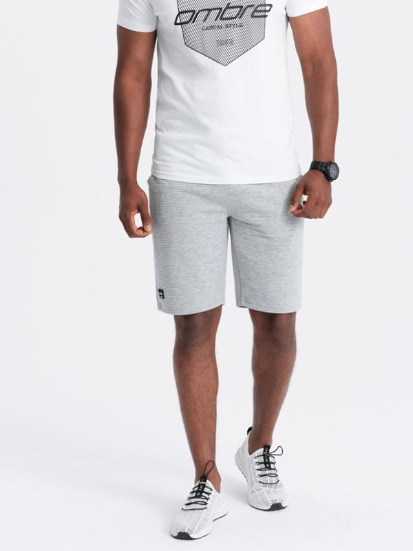 Ombre Clothing Ombre Clothing Къси панталони Siv