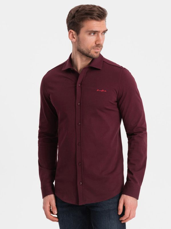 Ombre Clothing Ombre Clothing Риза Cherven