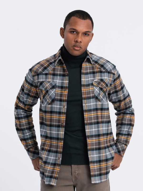 Ombre Clothing Ombre Clothing Риза Siv