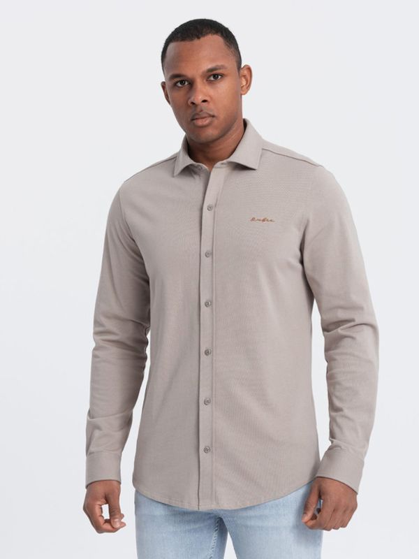 Ombre Clothing Ombre Clothing Риза Siv