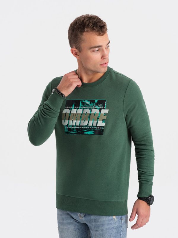 Ombre Clothing Ombre Clothing Sweatshirt Zelen