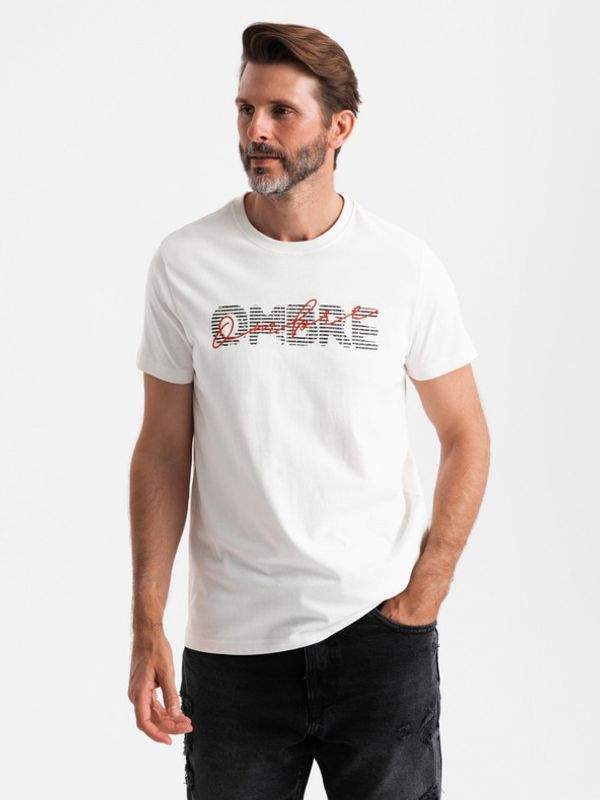 Ombre Clothing Ombre Clothing T-shirt Byal