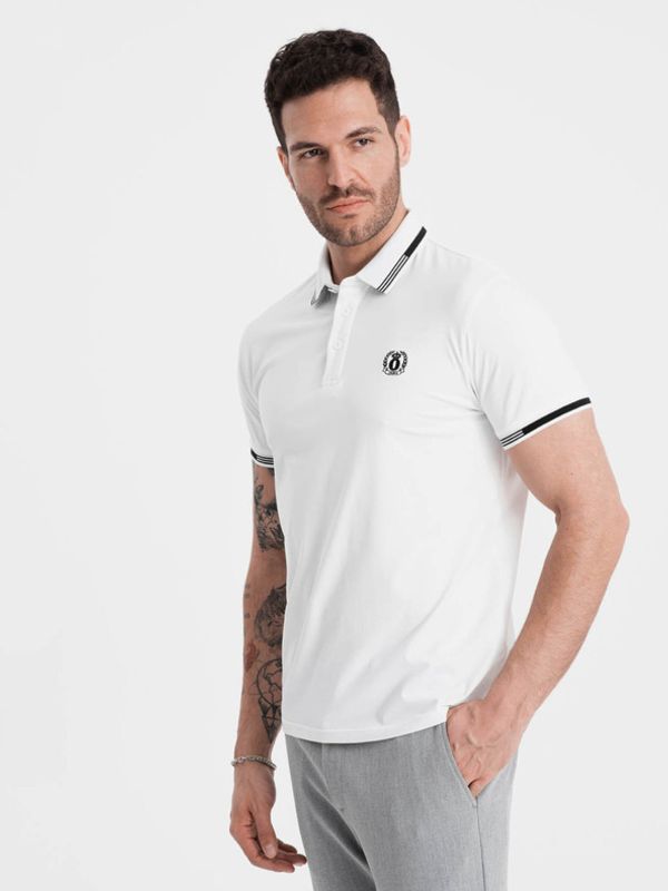 Ombre Clothing Ombre Clothing T-shirt Byal