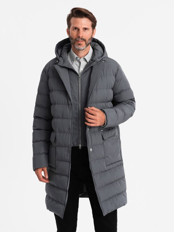 Ombre Clothing Ombre Clothing Яке Siv