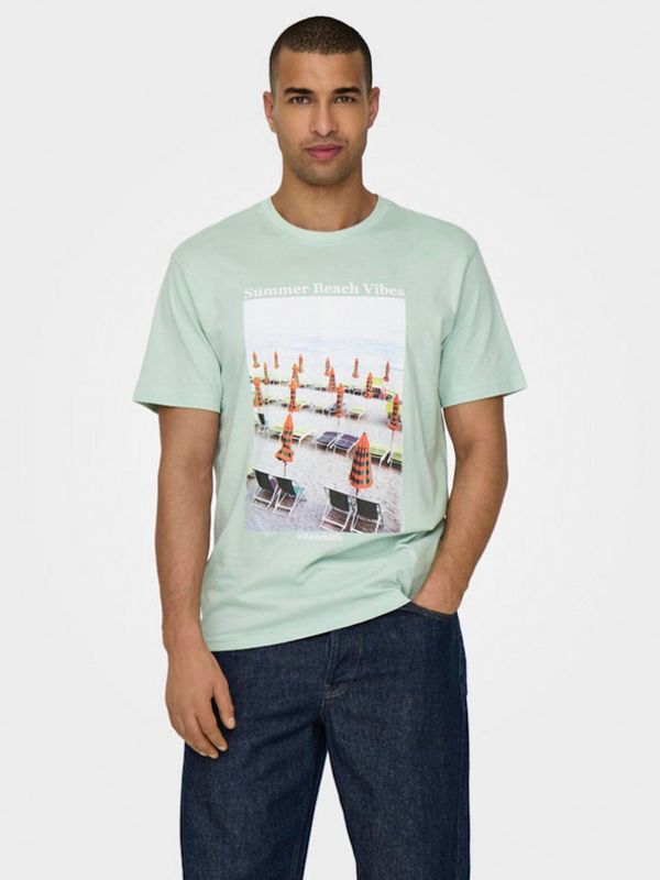 ONLY & SONS ONLY & SONS Kolton T-shirt Zelen