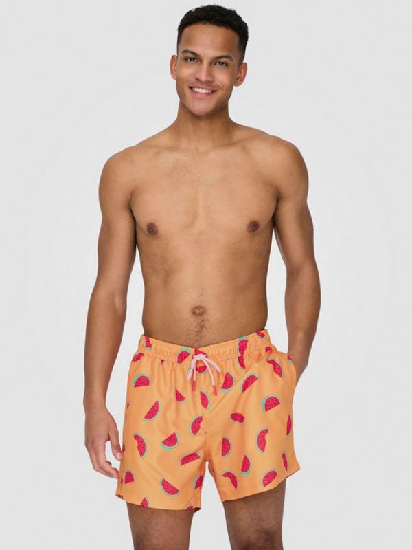 ONLY & SONS ONLY & SONS Ted Swimsuit Oranzhev