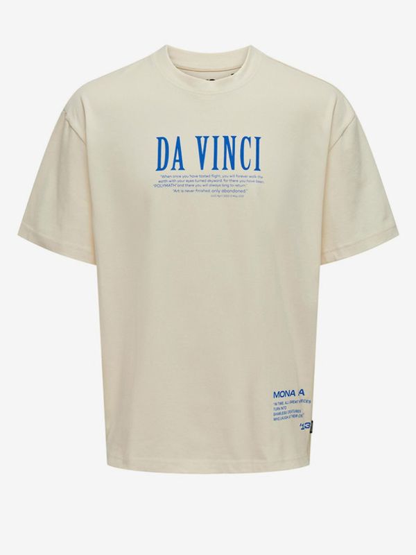 ONLY & SONS ONLY & SONS Vinci T-shirt Byal