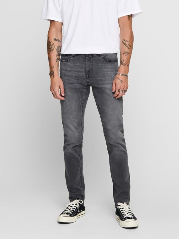 ONLY & SONS ONLY & SONS Warp Jeans Siv