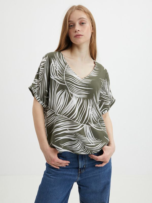 ONLY ONLY Augustina Блуза Zelen