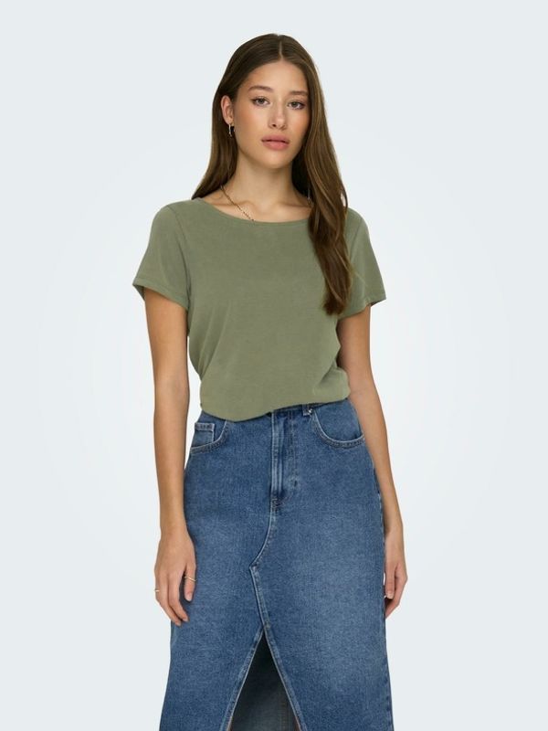 ONLY ONLY Free T-shirt Zelen
