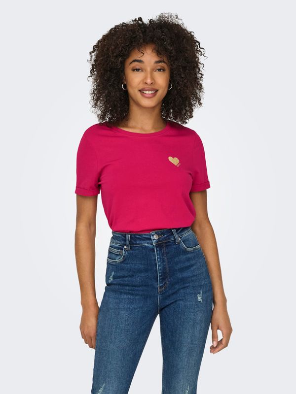 ONLY ONLY Kita T-shirt Rozov