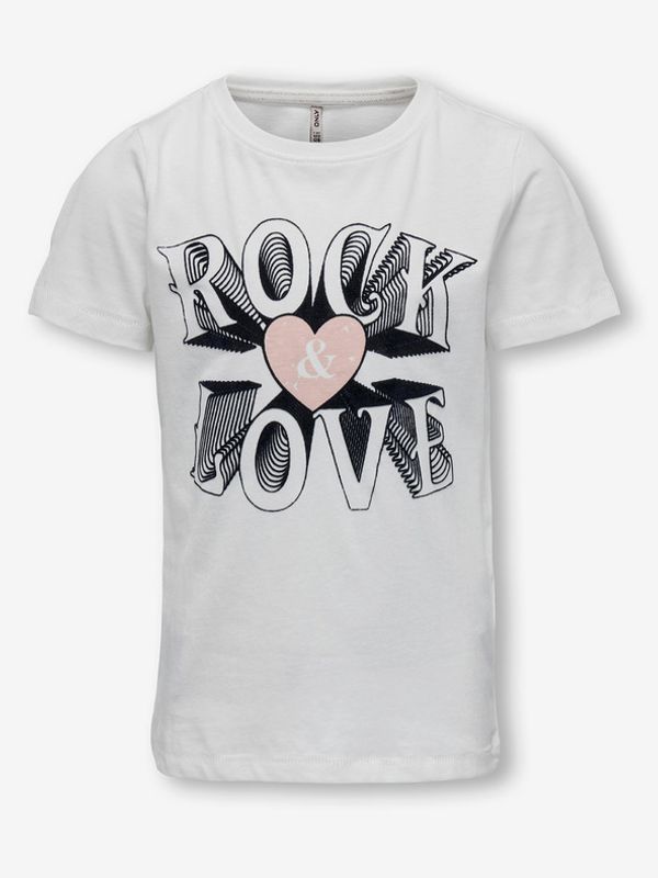 ONLY ONLY Maggie Тениска детски Byal